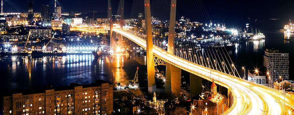 Vladivostok bij nacht rondleiding