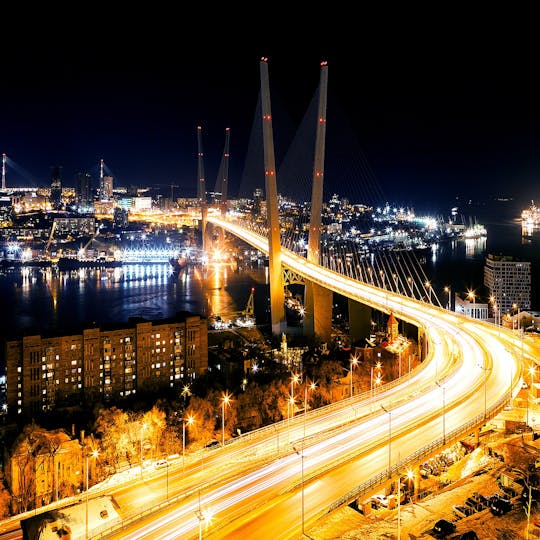 Vladivostok by night guided tour