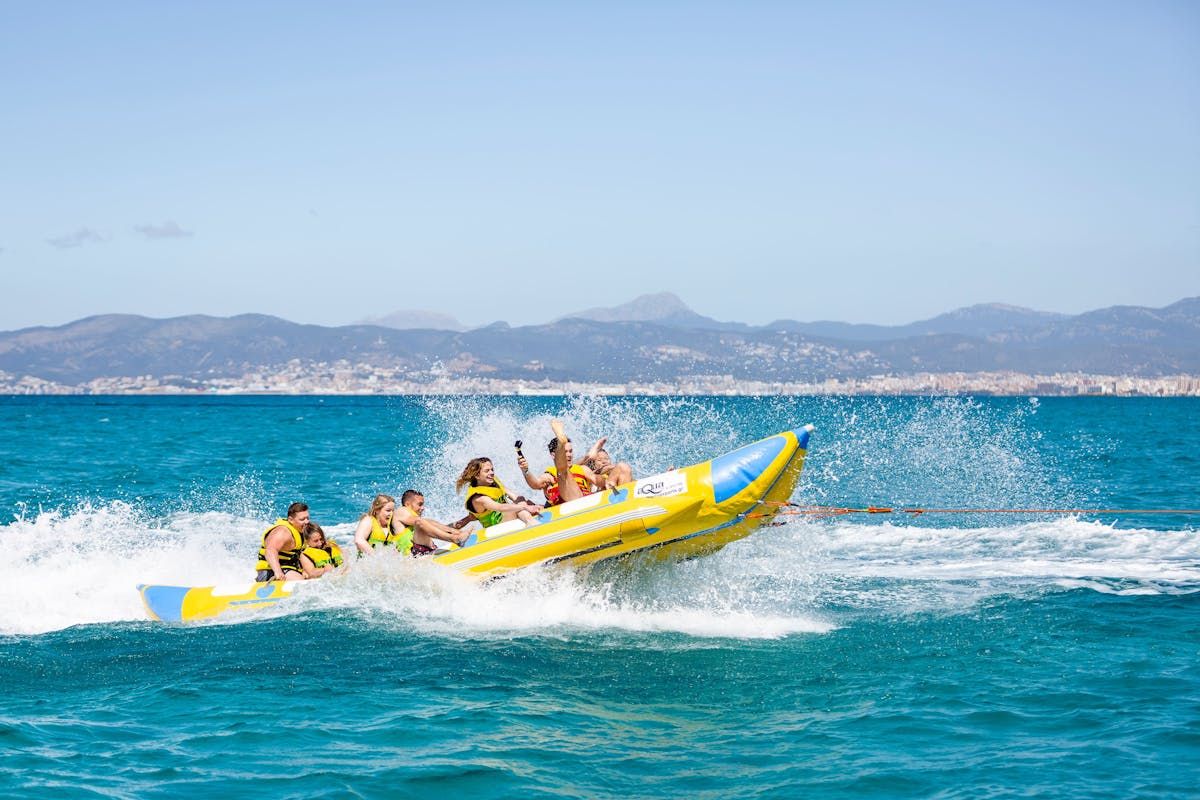 Playa de Palma Banana Boat Ticket with Life & Sea