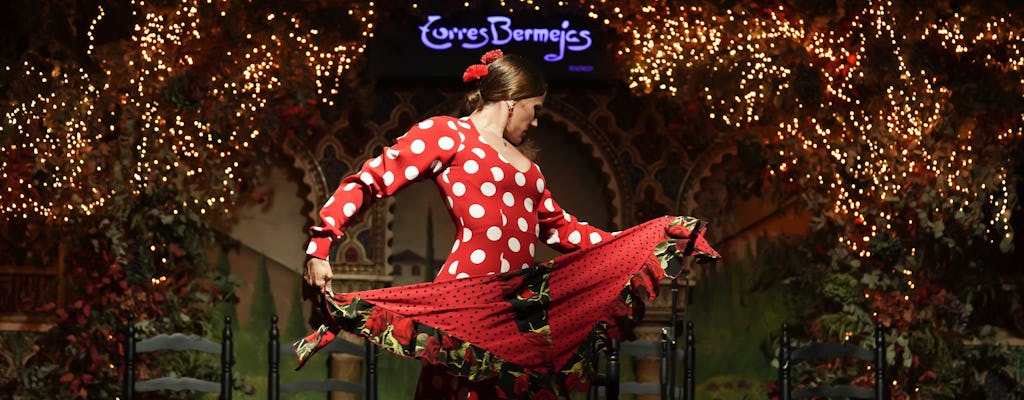 Spettacolo e drink di flamenco al Tablao Torres Bermejas