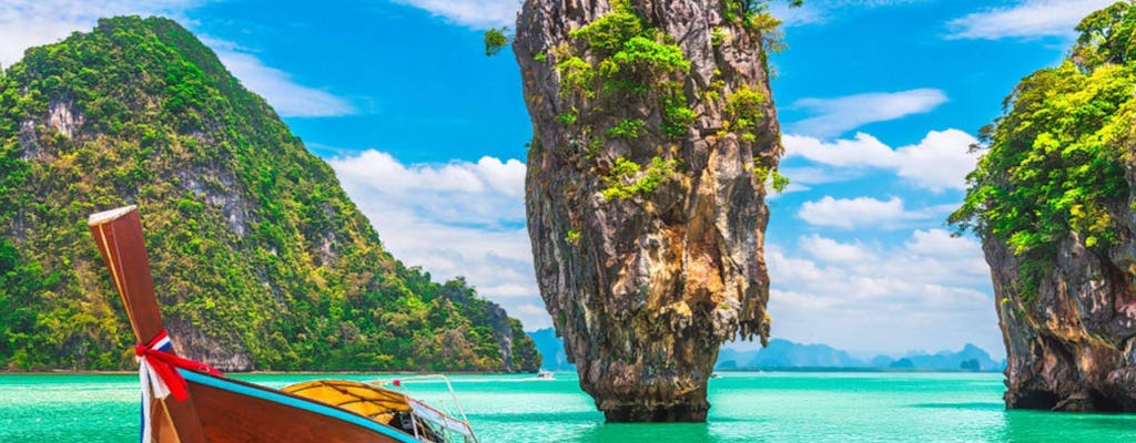 Excursion d'une journée complète de Phuket à la baie de Phang Nga avec croisière en bateau