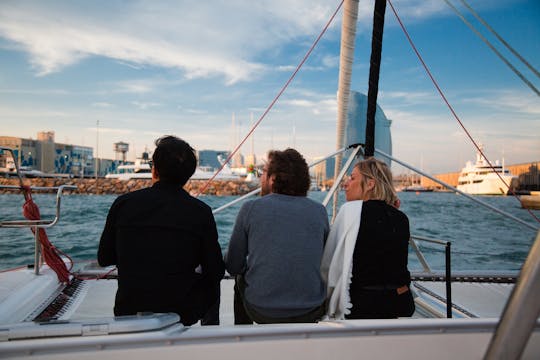 Catamaran trip in Barcelona