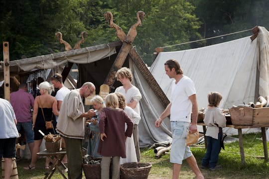 Visite privée à pied du quartier latin d'Aarhus avec visite de Den Gamle By