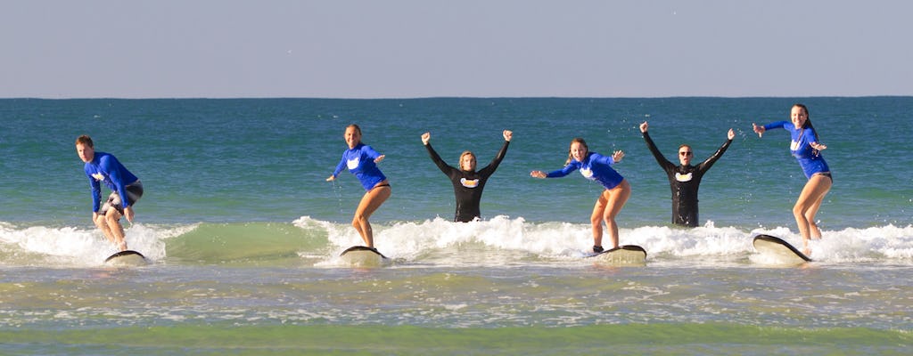 Lezione di surf per principianti a Surfers Paradise