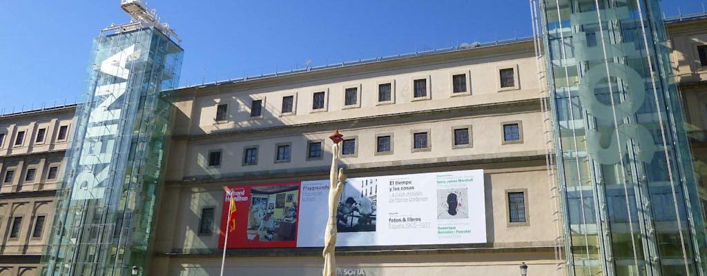 Muzeum Reina Sofía z pominięciem kolejki z przewodnikiem audio z przewodnikiem