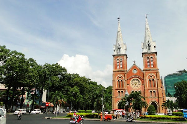 Pontos turísticos da cidade de Ho Chi Minh de meio dia