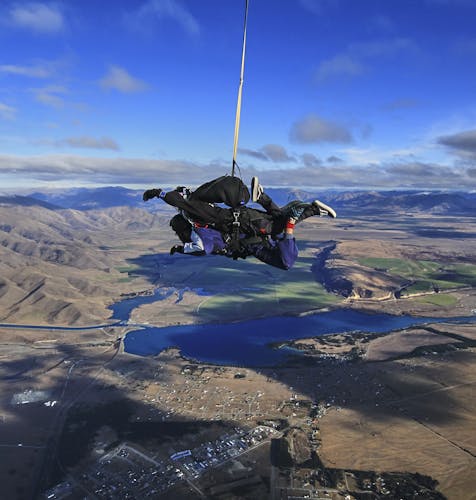 9,000ft Skydive tandem over Mt. Cook