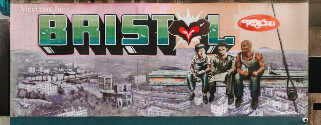 Bristol Street Art met Banksy en Capital of Graffiti verkenningsspel