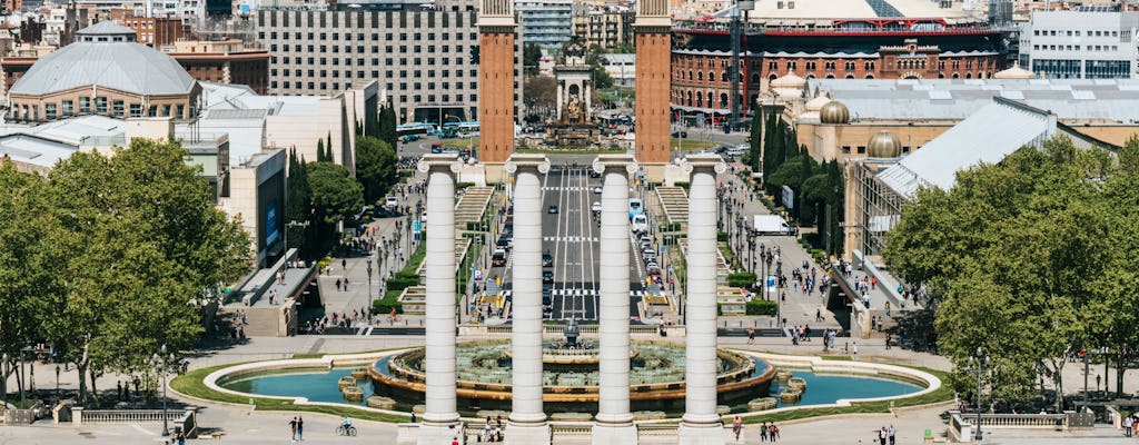 Jogo de exploração e passeio mágico de Montjuic