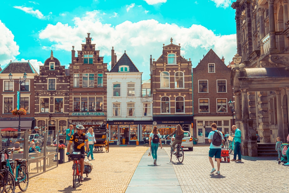City in Delft City in Delft