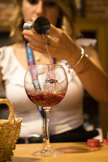 Turin cocktail experience in Martini. musement