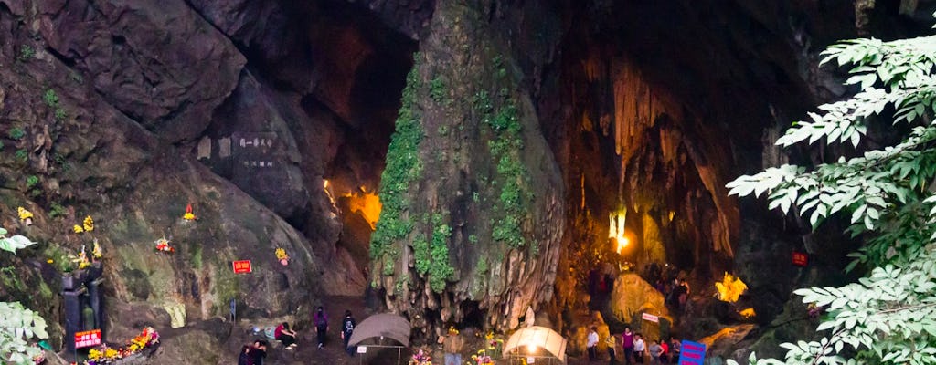 Boottocht naar Parfumpagode en kabelbaan naar Huong Tich-grot vanuit Ha Noi