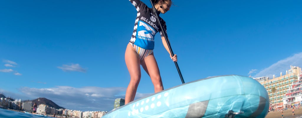 Mojo - prywatna lekcja paddleboardwania na stojąco na Gran Canarii
