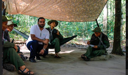 Tour dei tunnel di Cu Chi con trasferimento da Phu My Port e pranzo