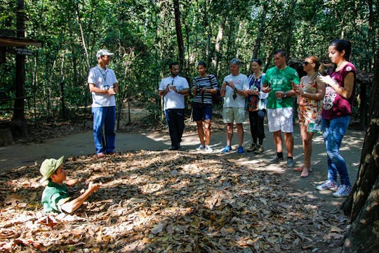 Escursione a terra di un'intera giornata ai tunnel di Cu Chi dal porto di Ho Chi Minh