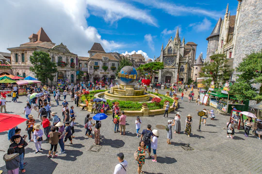 Ba Na Hills cable car entrance ticket with buffet lunch