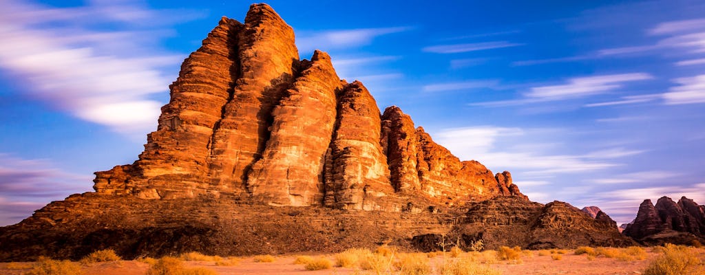 Excursión privada a Wadi Rum desde Petra con lugares de rodaje de Marte y Star Wars