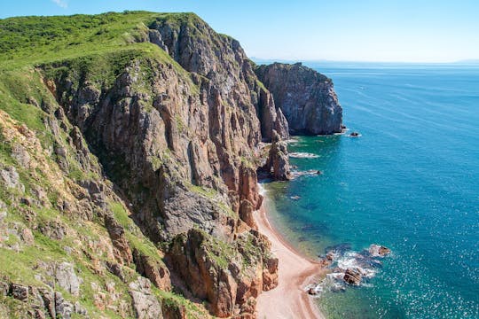 Visita panorâmica particular guiada ao Cabo Tobizina saindo de Vladivostok