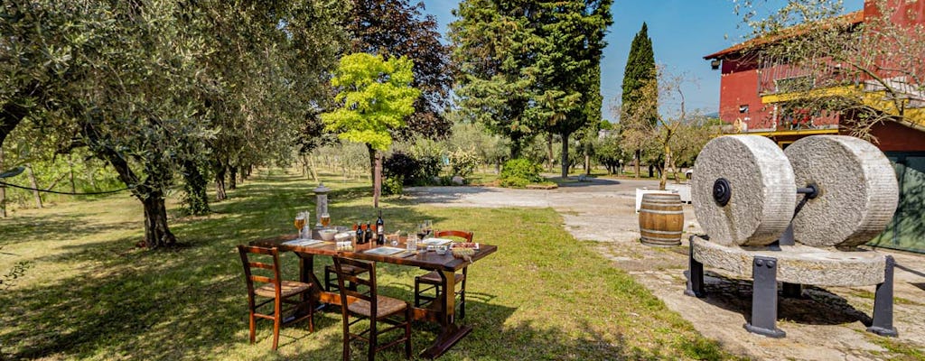 Aperitif w olejarni z degustacją oliwy z oliwek nad jeziorem Garda