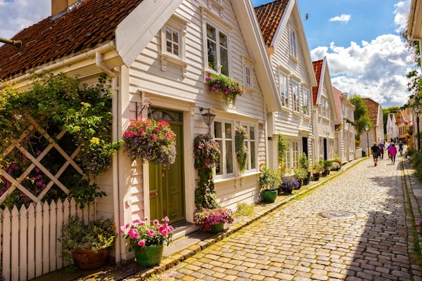 Visite guidée privée de la ville de Stavanger à pied et en voiture