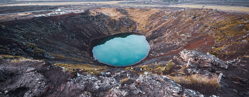 Golden Circle and Kerid crater