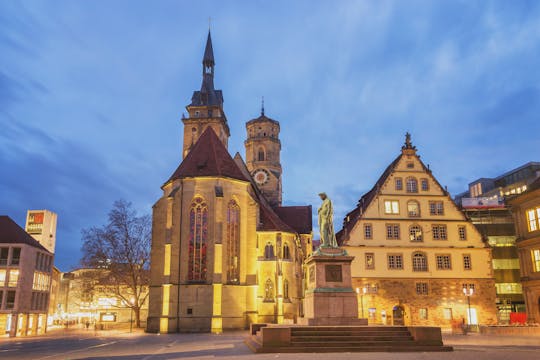 Spooktocht door de oude binnenstad van Stuttgart