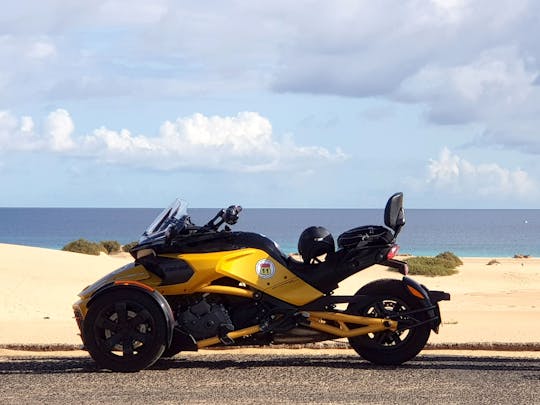 Wycieczka pojazdem Can-Am Spyder po Fuerteventurze