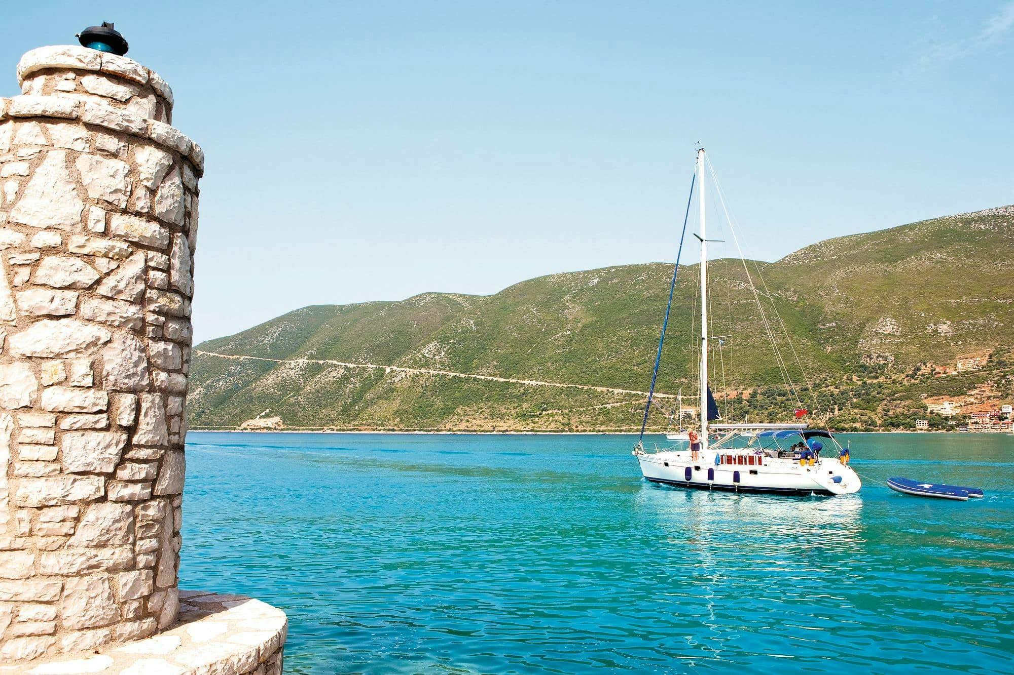 Lefkas island discovery