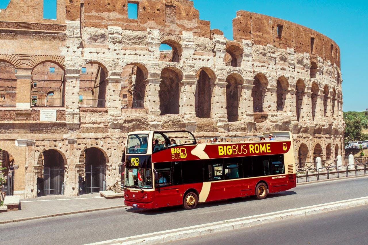 Wycieczka autobusem Big Bus w Rzymie