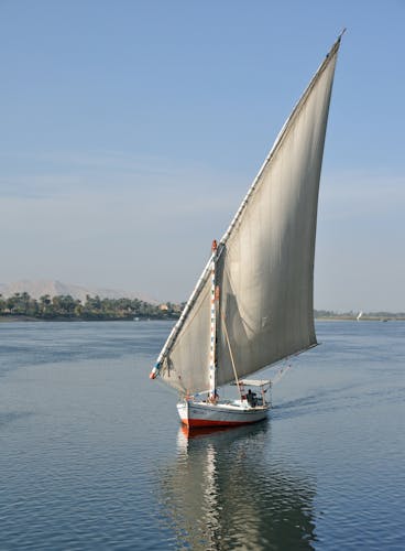 Guided tour to Valley of the Kings and Hatshepsut Temple plus Nile experience onboard a felucca from Luxor