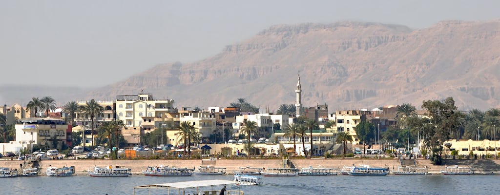 Tramonto in cammello e tè a Luxor West Bank