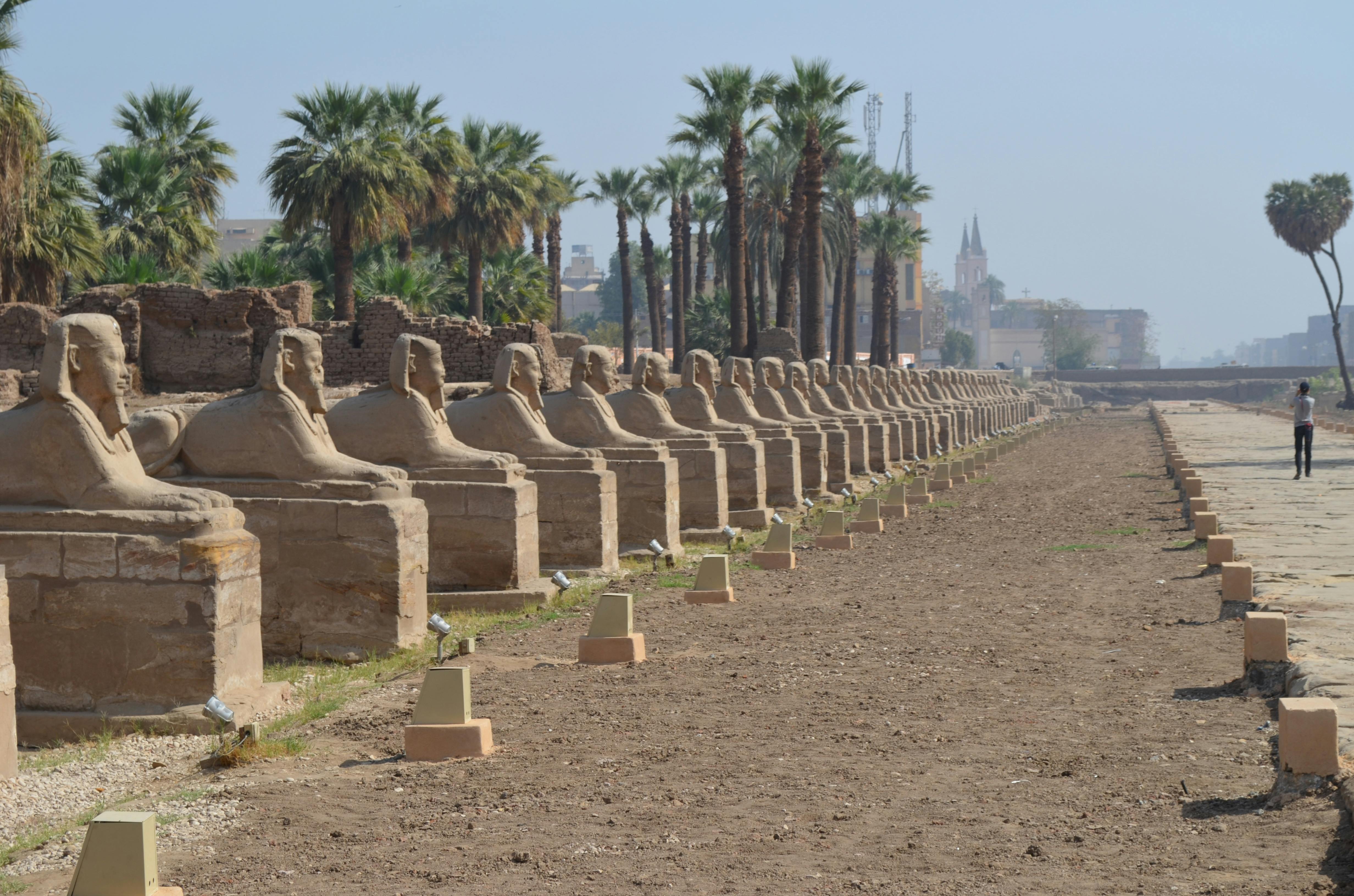 Ontdek de Karnak-tempel, de Sphinx steeg en de Luxor-tempel