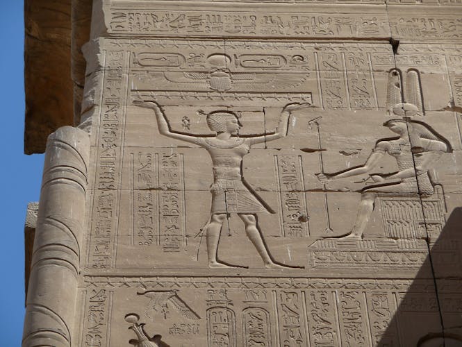 The temples of Dendera and Abydos from Luxor