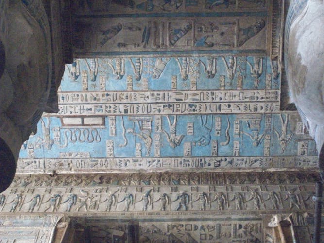 The temples of Dendera and Abydos from Luxor
