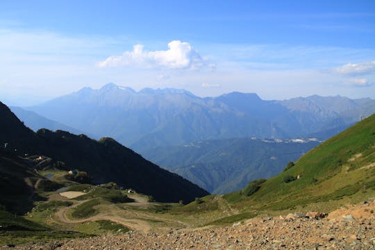 Recorrido a pie por roza khutor