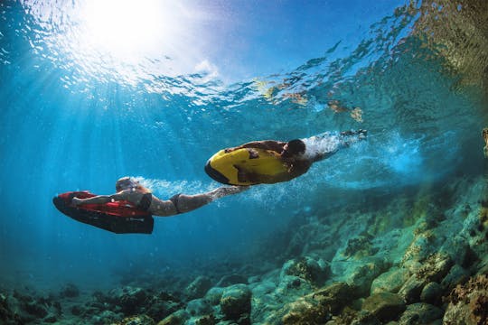 Croisière en bateau à San Antonio avec activités nautiques