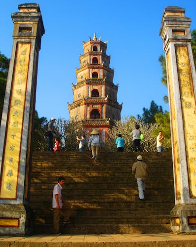 Full-day Hue heritages highlights from Danang and boat trip to Thien Mu pagoda