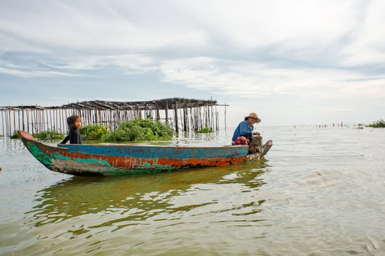 Tour di mezza giornata del lago Tonle Sap a Chong Kneas da Siem Reap