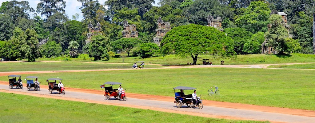 Visite d'une journée du complexe des temples d'Angkor avec balade en tuk-tuk