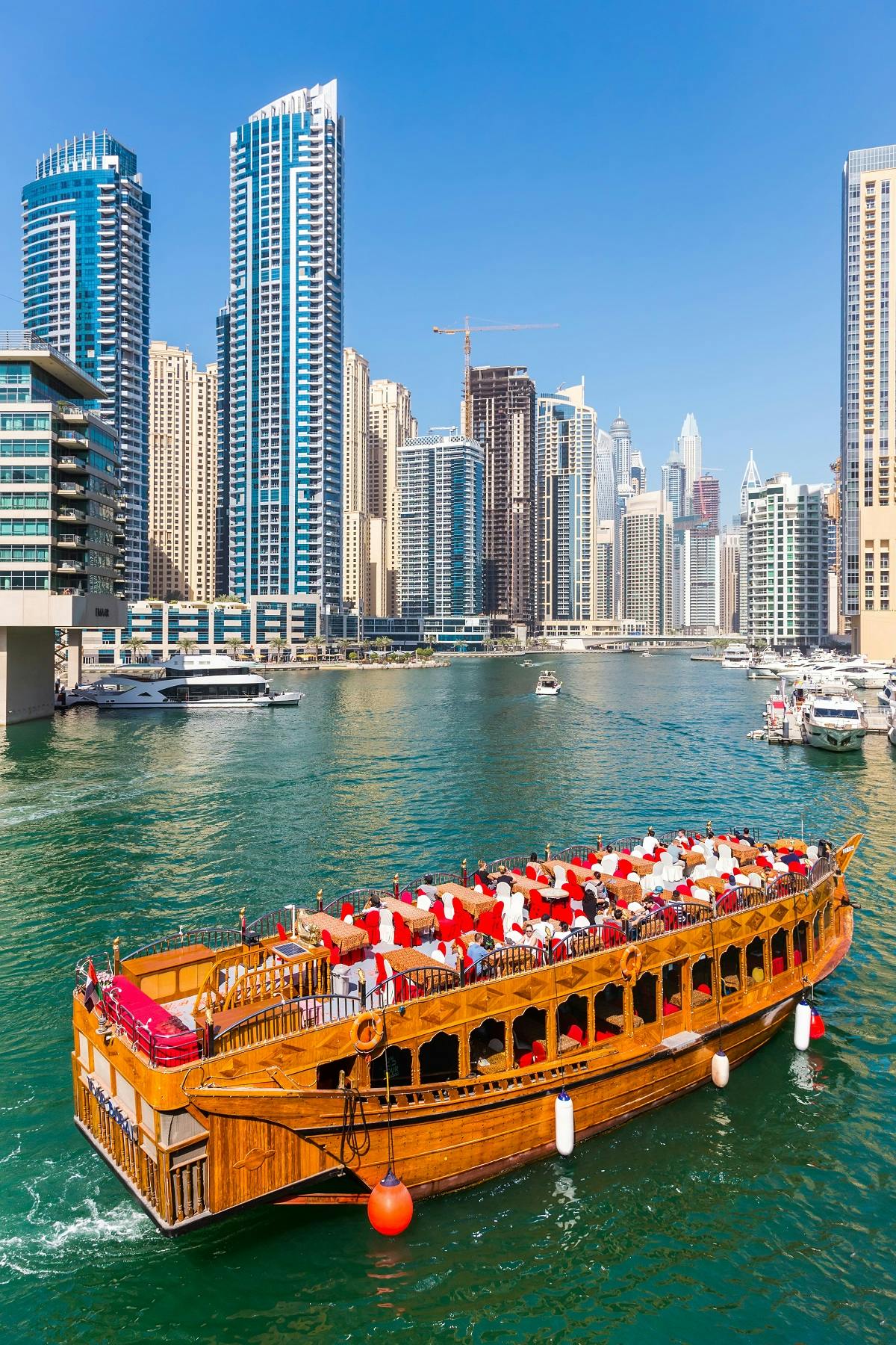 Rejs widokowy po porcie Dubai Marina