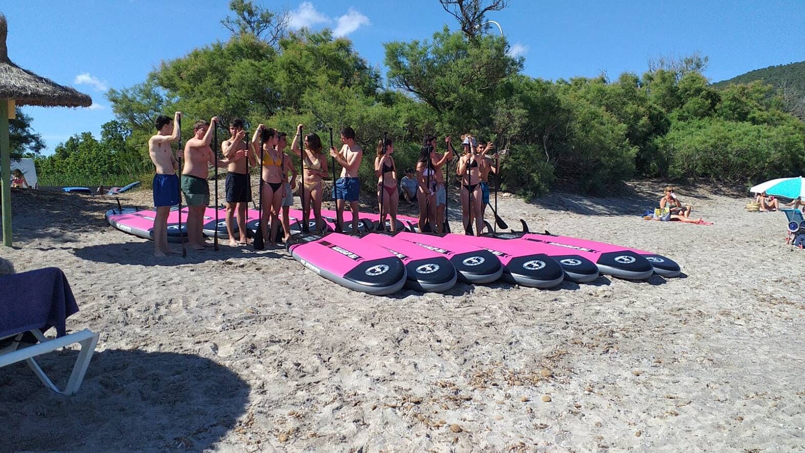 Wschód słońca na Majorce z paddleboardingiem