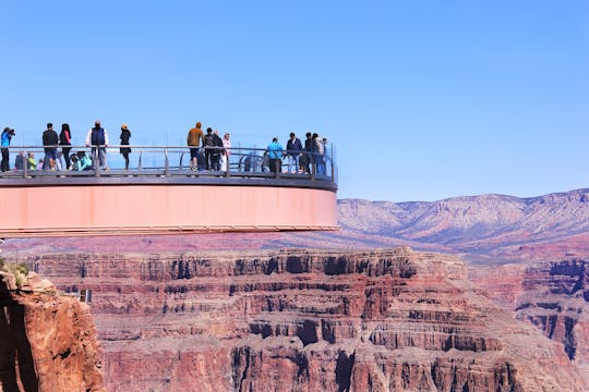 Jednodniowa wycieczka do Wielkiego Kanionu w zachodniej części Rim ze wstępem do Skywalk