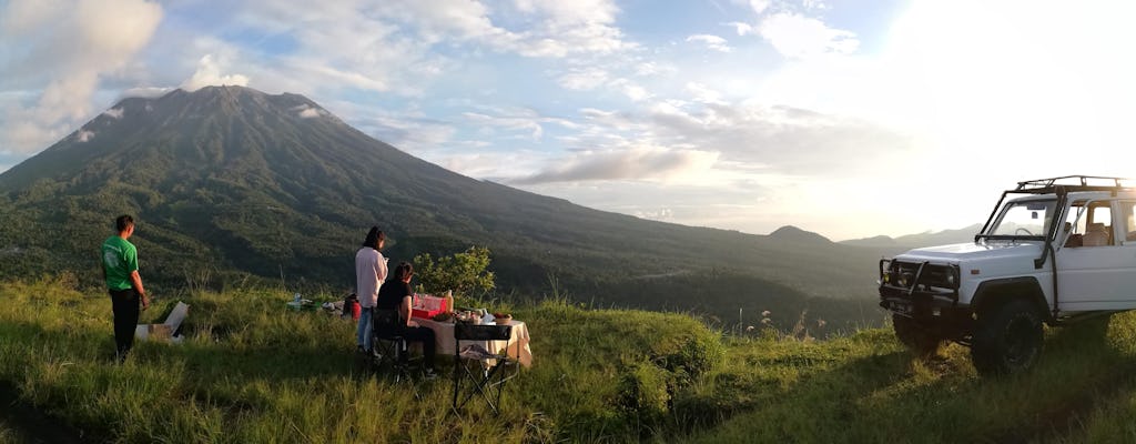 East Bali 4x4 Sunrise Safari & Cycling Tour