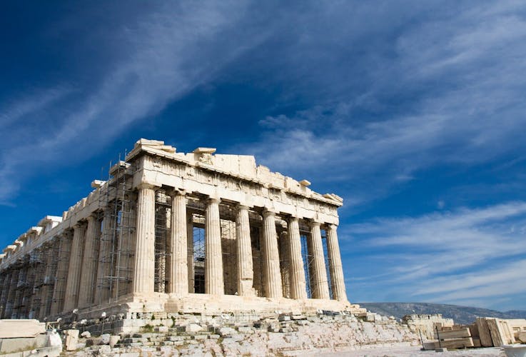 Tickets to the Acropolis with hop-on hop-off bus pass
