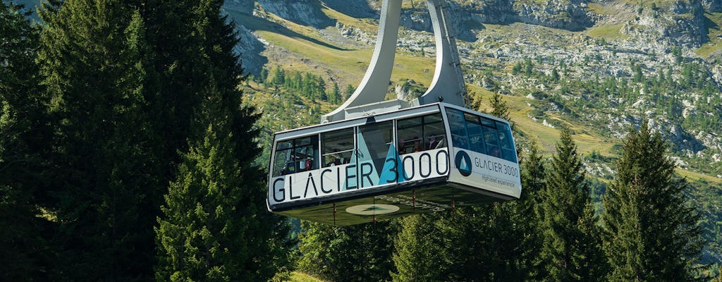 Glacier 3000 gold tour from Montreux