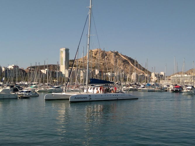 Sailing tour from Alicante at sunset