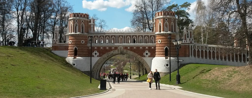 Visita guiada ao Parque Tsaritsyno em Moscou