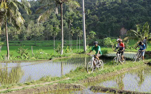 East Bali 4x4 Sunrise Safari & Cycling Tour