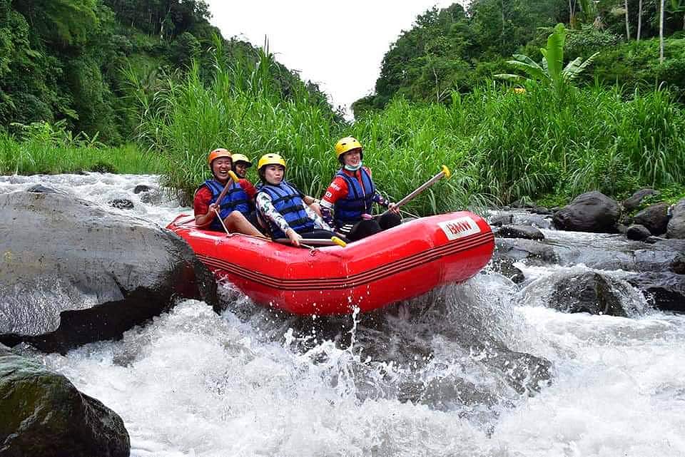 East Bali 4x4 Sunrise Safari & River Telaga Waja Rafting