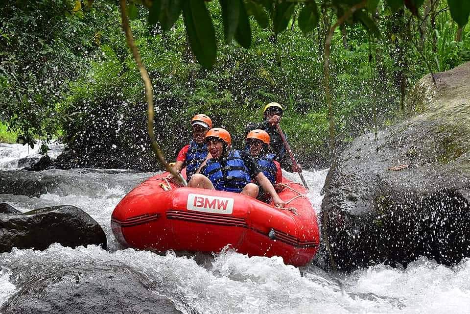 East Bali 4x4 Sunrise Safari & River Telaga Waja Rafting